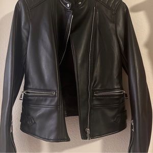 Brand new Zara leather jacket